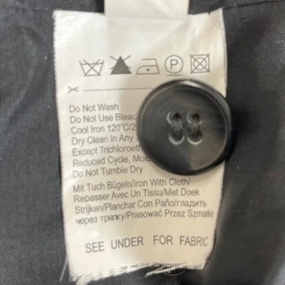 Gerry Weber Womens Herringbone‎ Tweed Blazer Size 8 Embroidered Detail - Picture 11 of 12